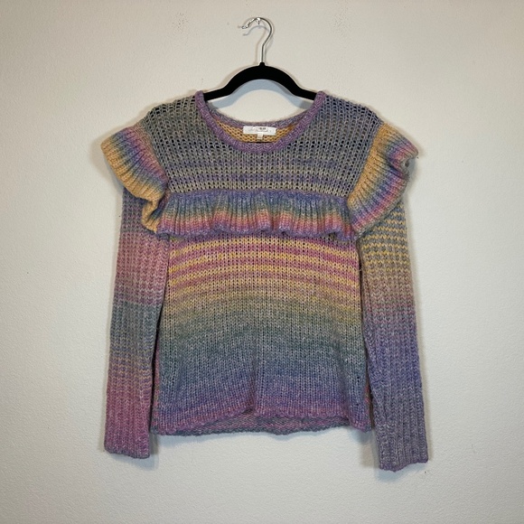 LOVE SHACK FANCY - Yumi Ruffle Pullover - Picture 2 of 6